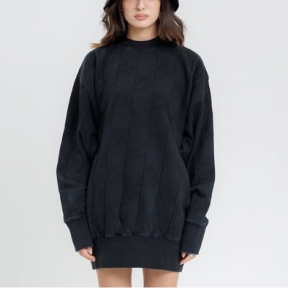 We11done oversized Jacquard Zurry Sweatshirt Sz M NEW‎